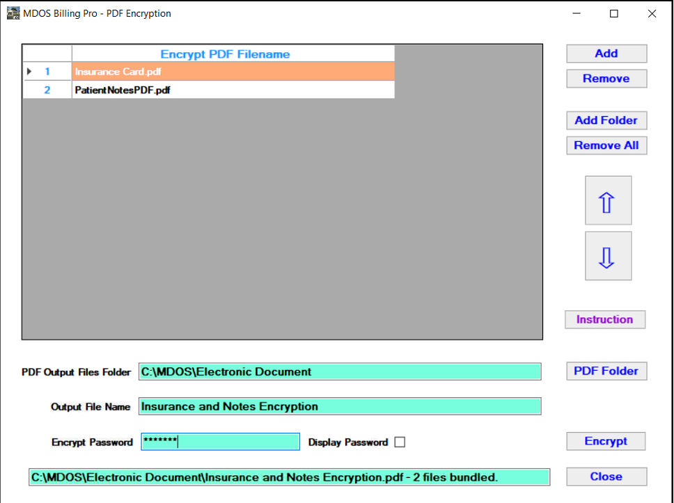 PDF Encryption Utility