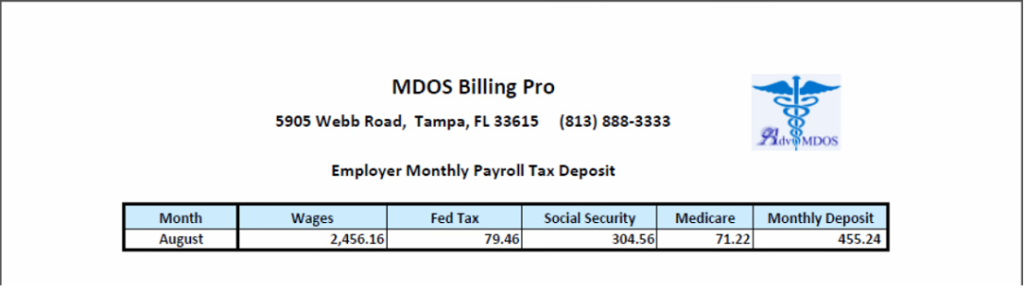 Payroll Tax Withholding